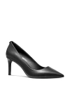 Michael Michael Kors Pointed Toe Pumps In Black