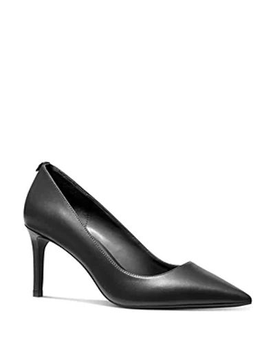 Michael Michael Kors Women's Alina Flex Pointed Toe Pumps In Black