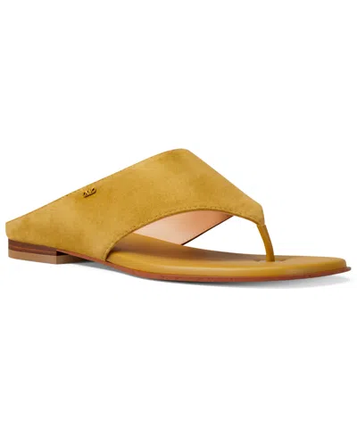 Michael Michael Kors Women's Alster Thong Flat Sandals In Multi