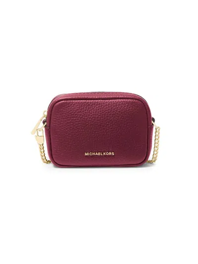 Michael Michael Kors Women's Bryant Leather Bag Charm In Gold