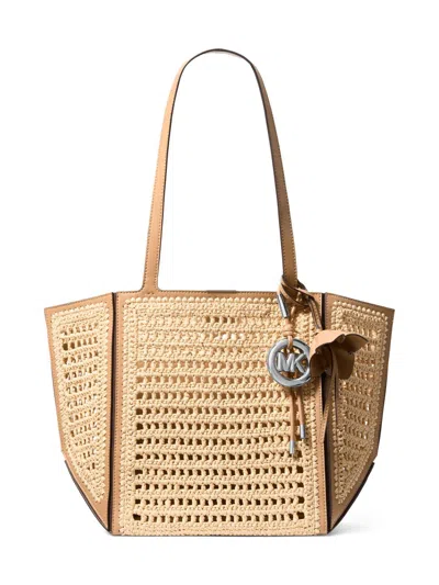 Michael Michael Kors Women's Cinched Crochet Tote Bag