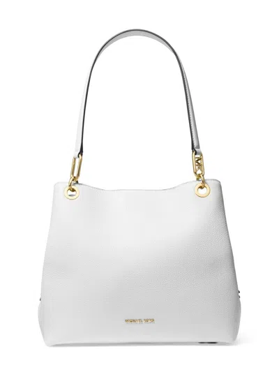 Michael Michael Kors Women's Kensington Large Shoulder Tote In White