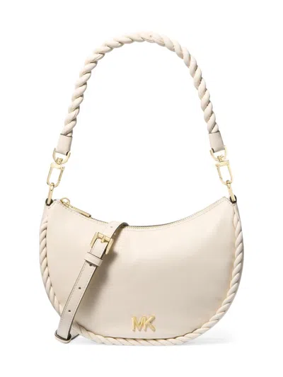 Michael Michael Kors Women's Kyla Leather Pouchette Shoulder Bag In Sand