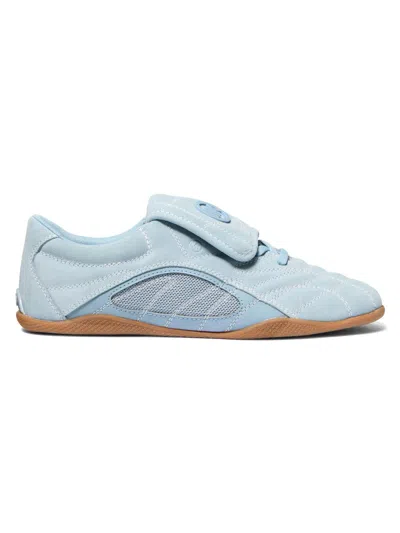 Michael Michael Kors Women's Kyler Trainer Suede Low-top Sneakers In Blue