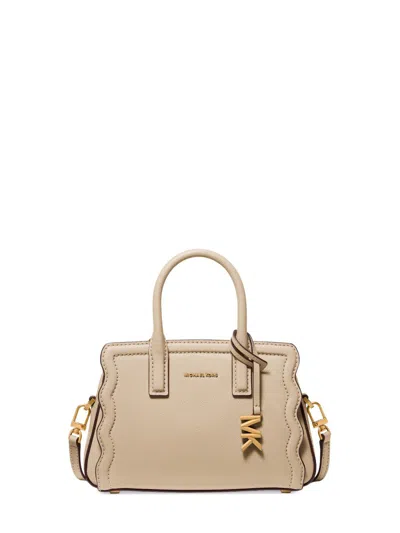 Michael Michael Kors Laila Extra-small Pebbled Leather Convertible Crossbody Bag In Purple