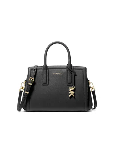 Michael Michael Kors Women's Laila Small Leather Satchel In Black