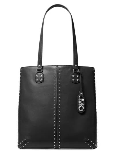Michael Michael Kors Women's Leather Tote Bag In Black