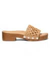 Michael Michael Kors Woven Studs Sandals In Brown