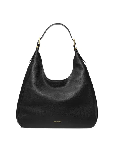 Michael Michael Kors Women's Michael By Michael Kors Nolita Hobo Shoulder Bag In Black
