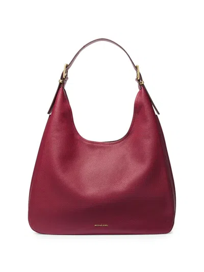 Michael Michael Kors Women's Michael By Michael Kors Nolita Hobo Shoulder Bag In Purple