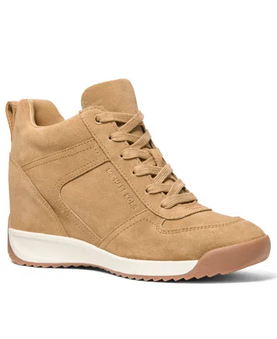 Michael Michael Kors Women's Nikko Lace-up Trainers Sneakers In Multi