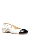 Michael Michael Kors Women's Perla Slingback Flats In Optic White