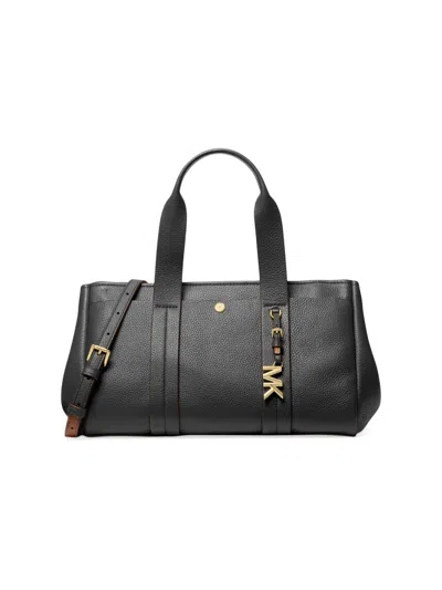 Michael Michael Kors Women's Romee Leather Top Handle Bag In Black