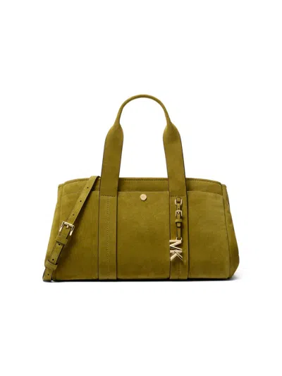 Michael Michael Kors Women's Romee Small Leather Satchel In Green