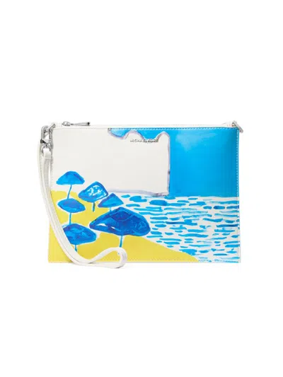 Michael Michael Kors Women's Seaside Printed Wristlet In Multi