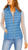 Michael Michael Kors South Pacific Down Hooded Puffer Vest In Blue In Blue