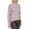 Michael Michael Kors Womens Embellished Knit Mock Turtleneck Sweater In Multi