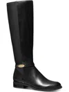 MICHAEL MICHAEL KORS WOMENS LEATHER TALL KNEE-HIGH BOOTS