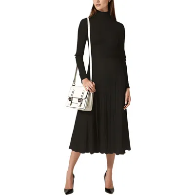 Michael Michael Kors Womens Pleated Knit Midi Skirt