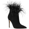 Michael Michael Kors Womens Zipper Suede Shooties