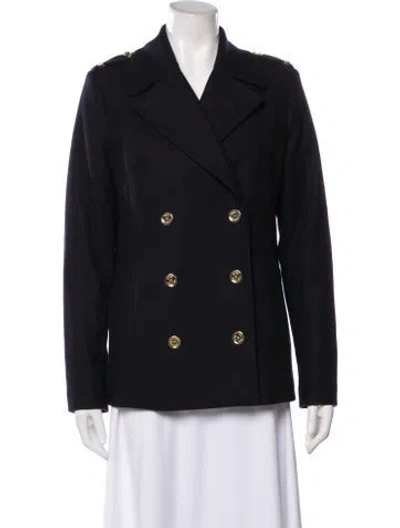 Pre-owned Michael Michael Kors Wool Blazer In Black