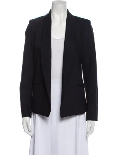 Pre-owned Michael Michael Kors Wool Blazer In Blue