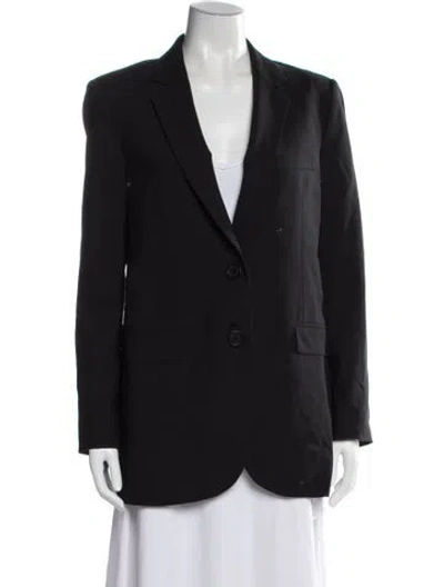 Pre-owned Michael Michael Kors Wool Blazer In Blue