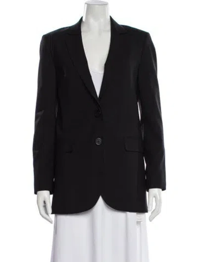 Pre-owned Michael Michael Kors Wool Blazer In Gray