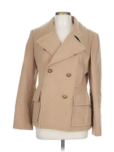 Pre-owned Michael Michael Kors Wool Blazer Jacket In Brown