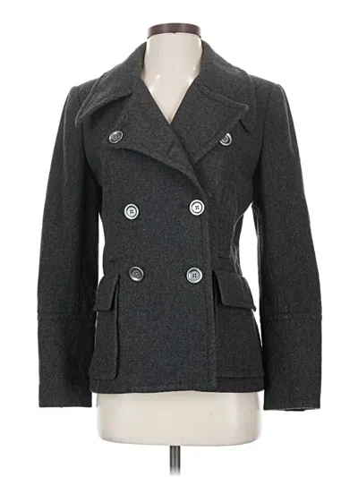 Pre-owned Michael Michael Kors Wool Blazer Jacket In Gray