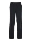 Michael Michael Kors Michael Kors Wool Blend Trousers In Black