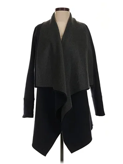Pre-owned Michael Michael Kors Wool Cardigan Sweater In Blue