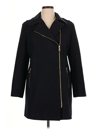 Pre-owned Michael Michael Kors Wool Coat In Black