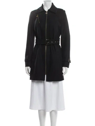 Pre-owned Michael Michael Kors Wool Coat In Black
