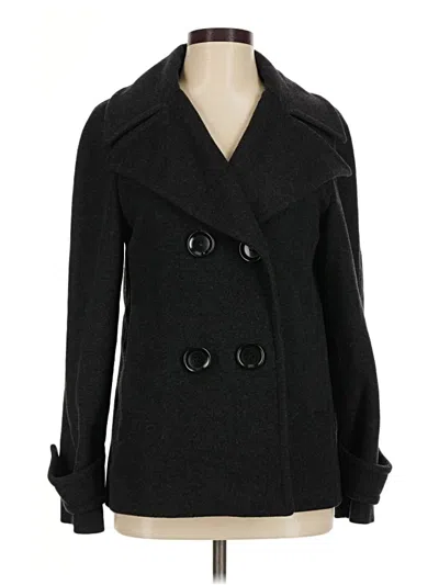 Pre-owned Michael Michael Kors Wool Coat In Black