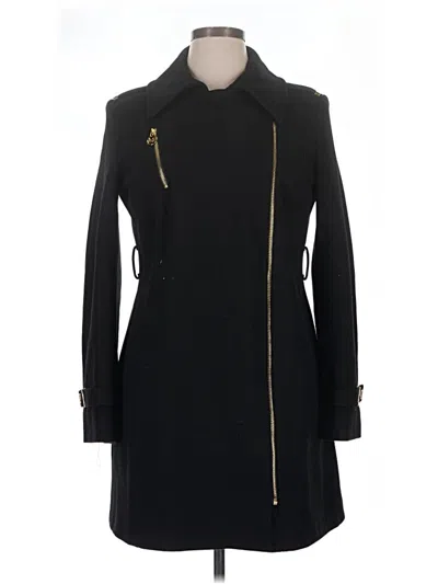Pre-owned Michael Michael Kors Wool Coat In Black