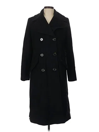 Pre-owned Michael Michael Kors Wool Coat In Black
