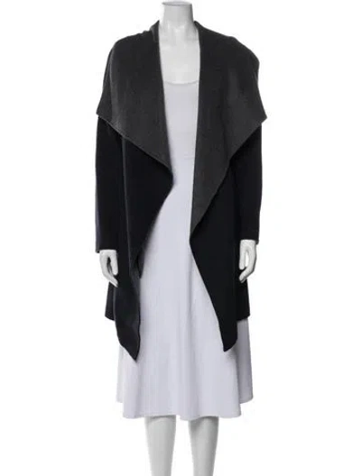 Pre-owned Michael Michael Kors Wool Coat In Blue