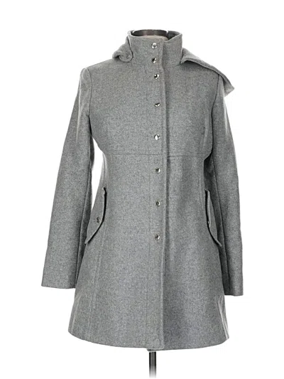 Pre-owned Michael Michael Kors Wool Coat In Gray