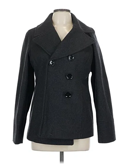 Pre-owned Michael Michael Kors Wool Coat In Gray