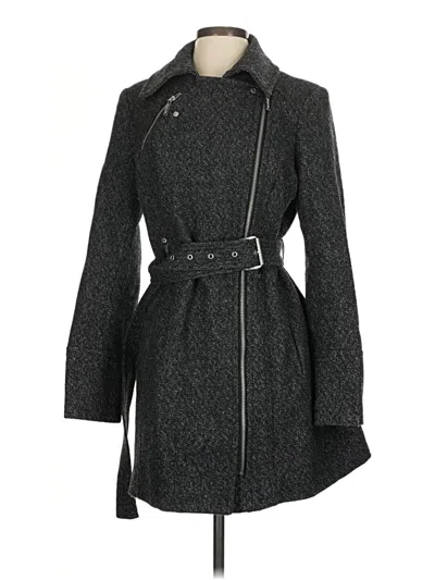 Pre-owned Michael Michael Kors Wool Coat In Gray