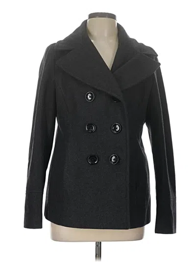 Pre-owned Michael Michael Kors Wool Coat In Gray