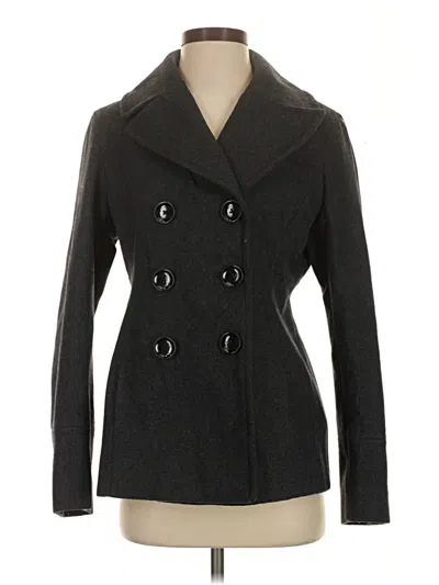 Pre-owned Michael Michael Kors Wool Coat In Gray