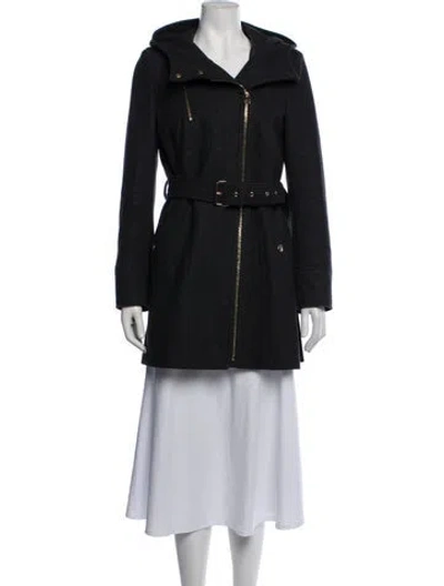 Pre-owned Michael Michael Kors Wool Coat In Grey