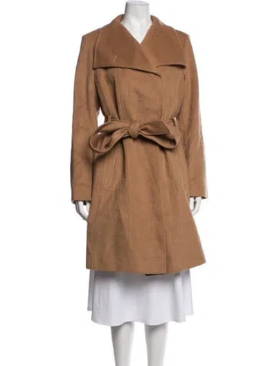 Pre-owned Michael Michael Kors Wool Coat In Neutrals