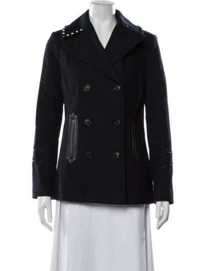 Pre-owned Michael Michael Kors Wool Jacket In Black