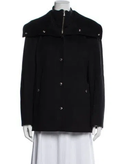 Pre-owned Michael Michael Kors Wool Jacket In Black