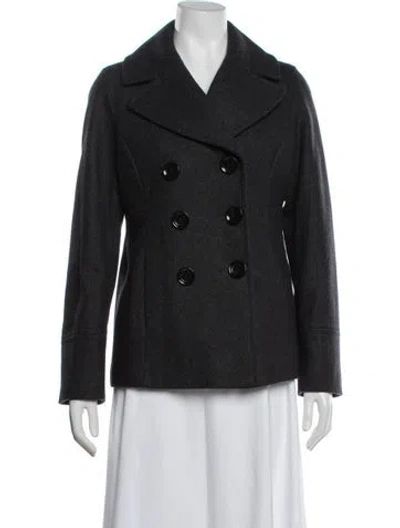 Pre-owned Michael Michael Kors Wool Jacket In Black
