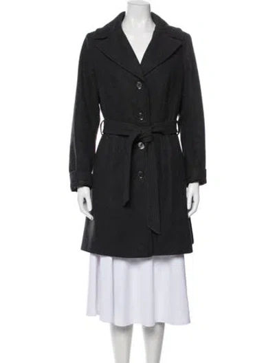 Pre-owned Michael Michael Kors Wool Jacket In Gray