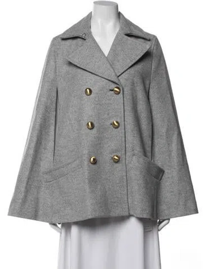 Pre-owned Michael Michael Kors Wool Jacket W/ Tags In Grey